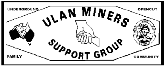Welcome to Ulan Miners Support Group
